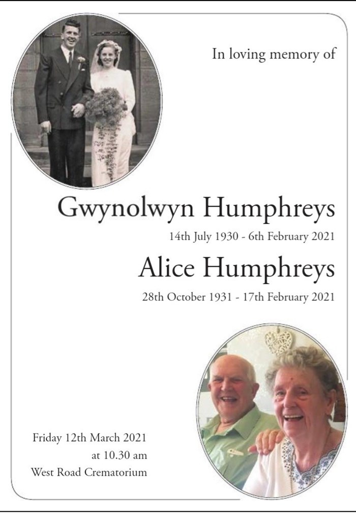 Gwyn & Alice Humphreys 