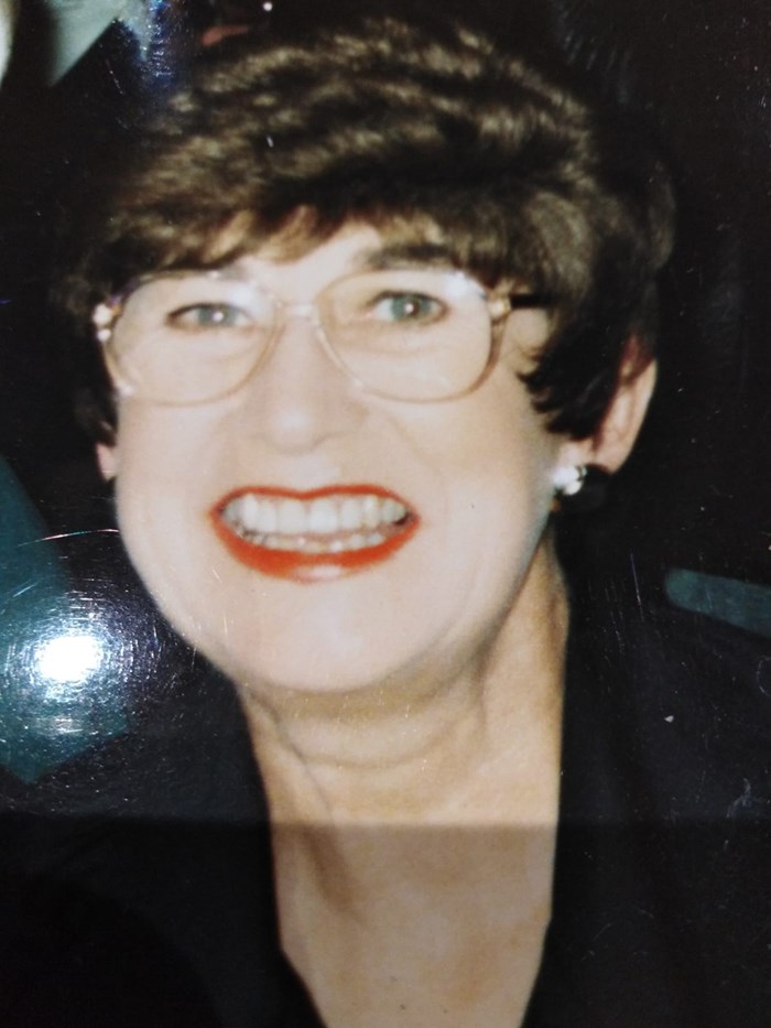 Our mum Barbara Ahearne 